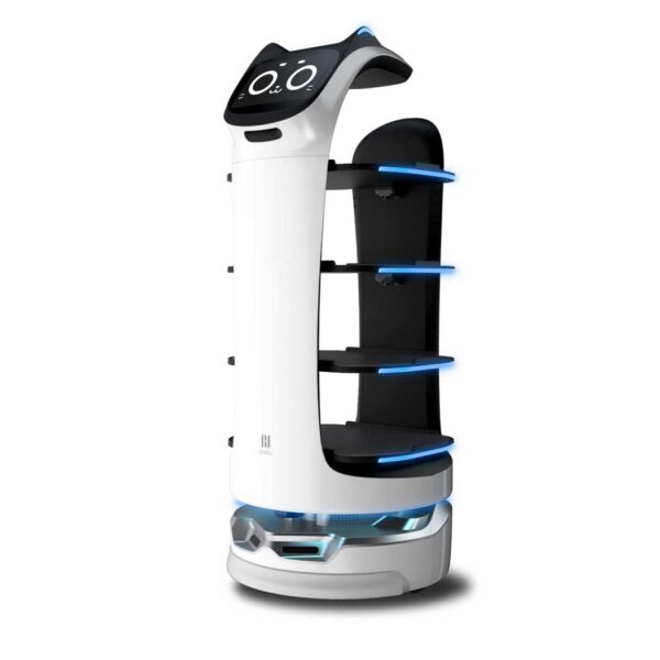 BellaBot Serveer Robot Restaurant Oplossing Zij Schuin