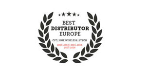 Best Distributor Award CST, HME En JTech 300 Wit Midden