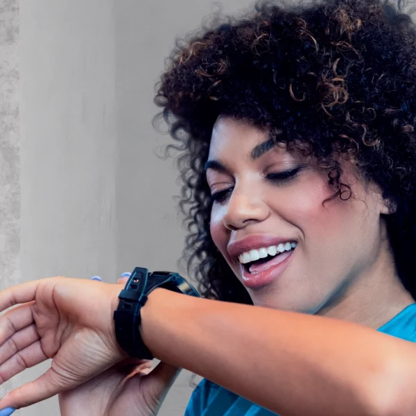 Cwatch Teamcommunicatie Horloge Medewerkers Verbinden Spraak En Tekst