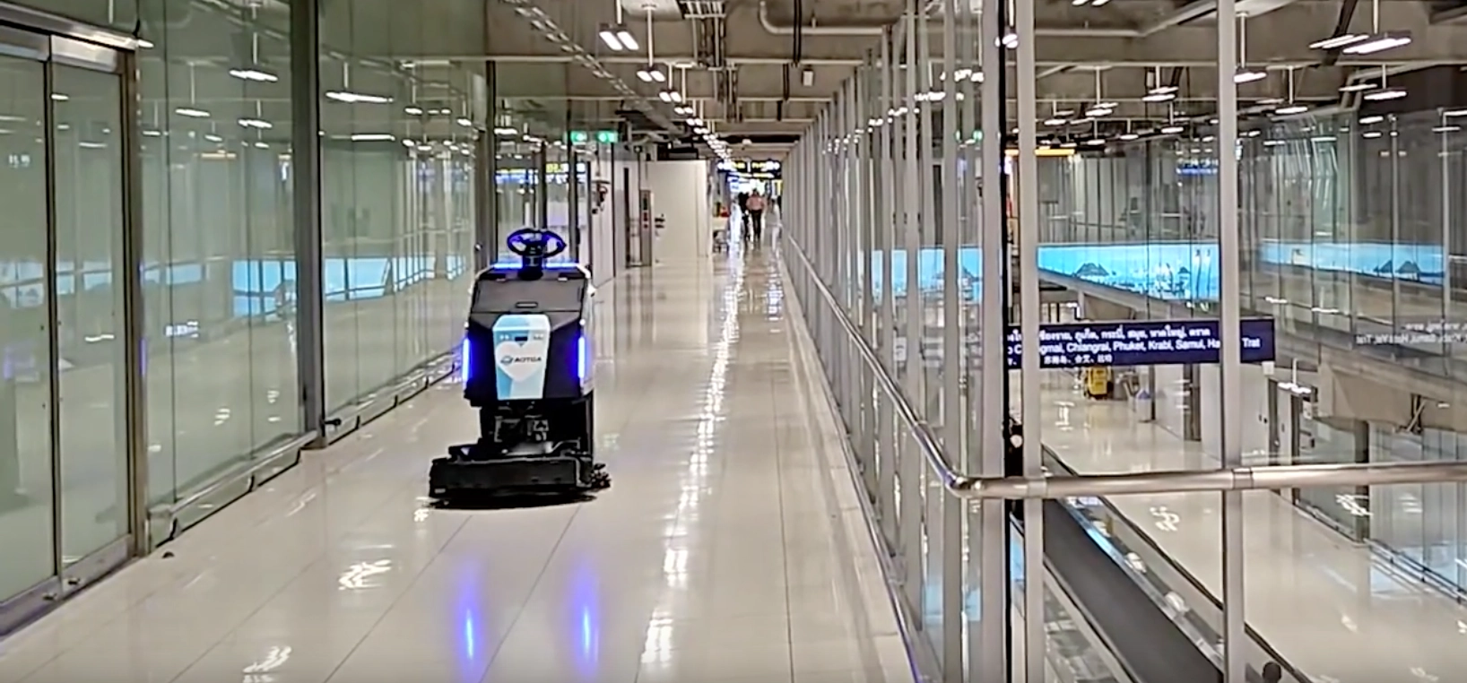 Ecobot 75 Scrubber Schoonmaakrobot Autonoom Reinigen