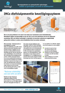 Flyer IMCo Smart Shelf En Hook Intelligente Diefstalpreventie Winkels Retail