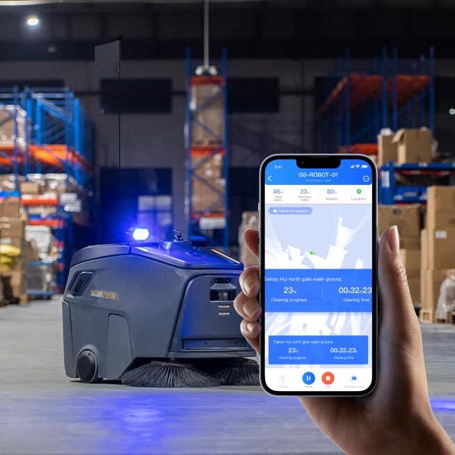 Gausium App Voor Beetle – Centraal En Intelligent Beheer