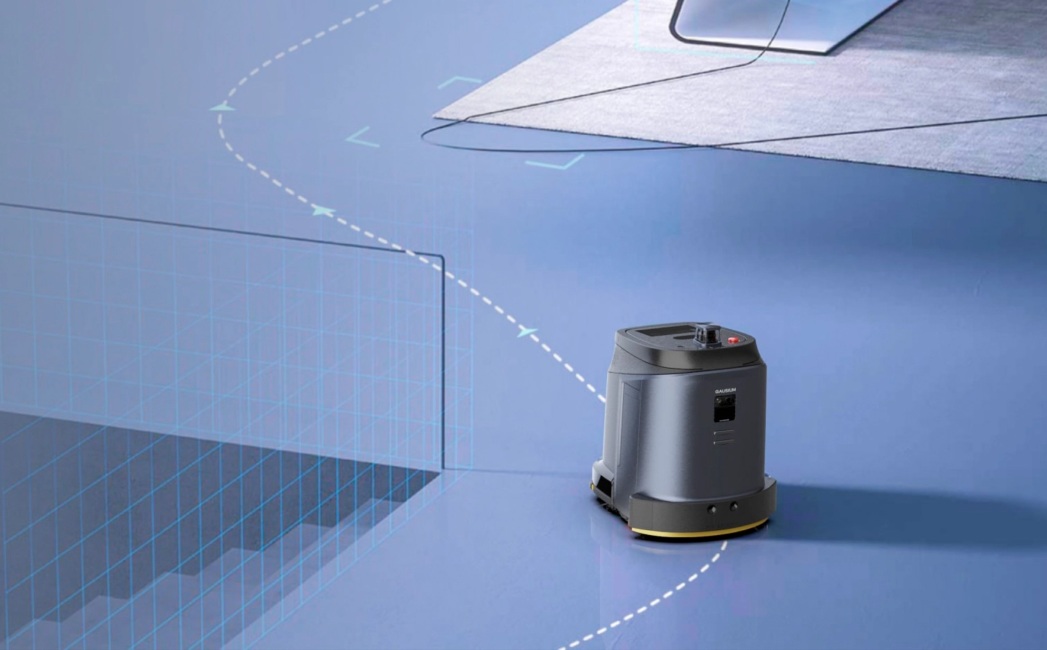 Gausium Phantas S1 4 In 1 Schoonmaakrobot Fucties Slimme Obstakelvermijding