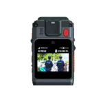 Hytera VM580D Bodycam Bluetooth, GPS, WiFi En 4G Schermzijde