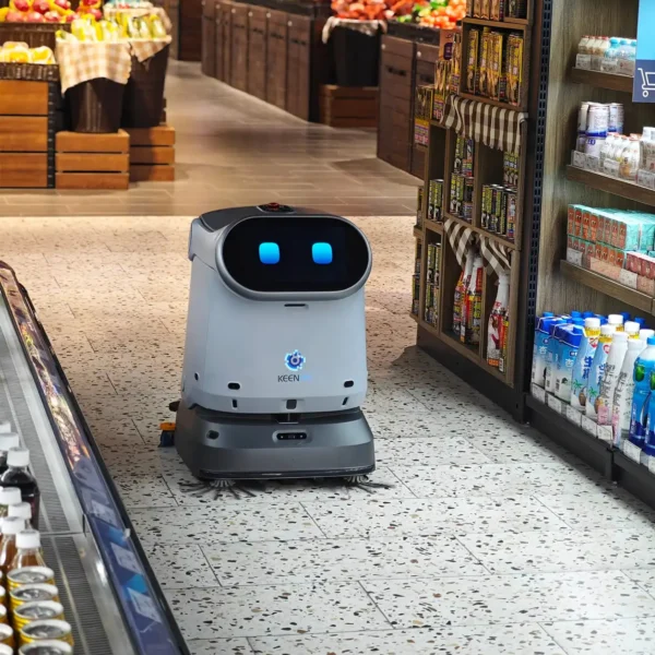 Keenon C40 Schoonmaakrobot Vloerreiniging Supermarkt Door Slimme Leuke Robot