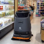 Keenon C55 2 In 1 Schoonmaakrobot Automatische Vloerreiniging Supermarkt Retail