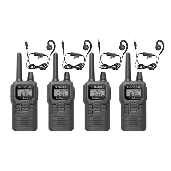 Kenwood PKT 300 Portofoon Compact Vergunningsvrij Met Oortje VIER