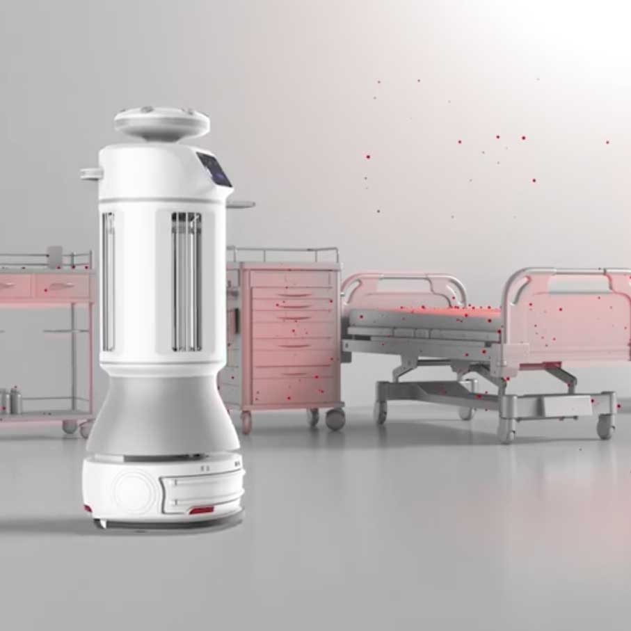 M2 Robotisering Ziekenhuis Desinfectie