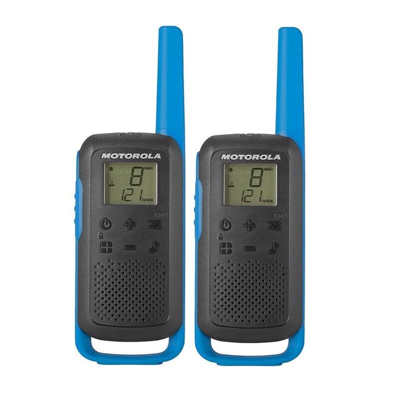 Motorola T62 Blue-Twin-set-van-2-portofoons set portofoons