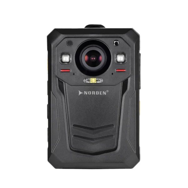 Norden Pro Plus 4G & Wi Fi Body Worn Camera, 64 Megapixel, Infrared, 32GB Memory Voorzijde Bodycam