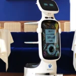 Opvallend Promotiescherm T11 Promo En Serveer Robot