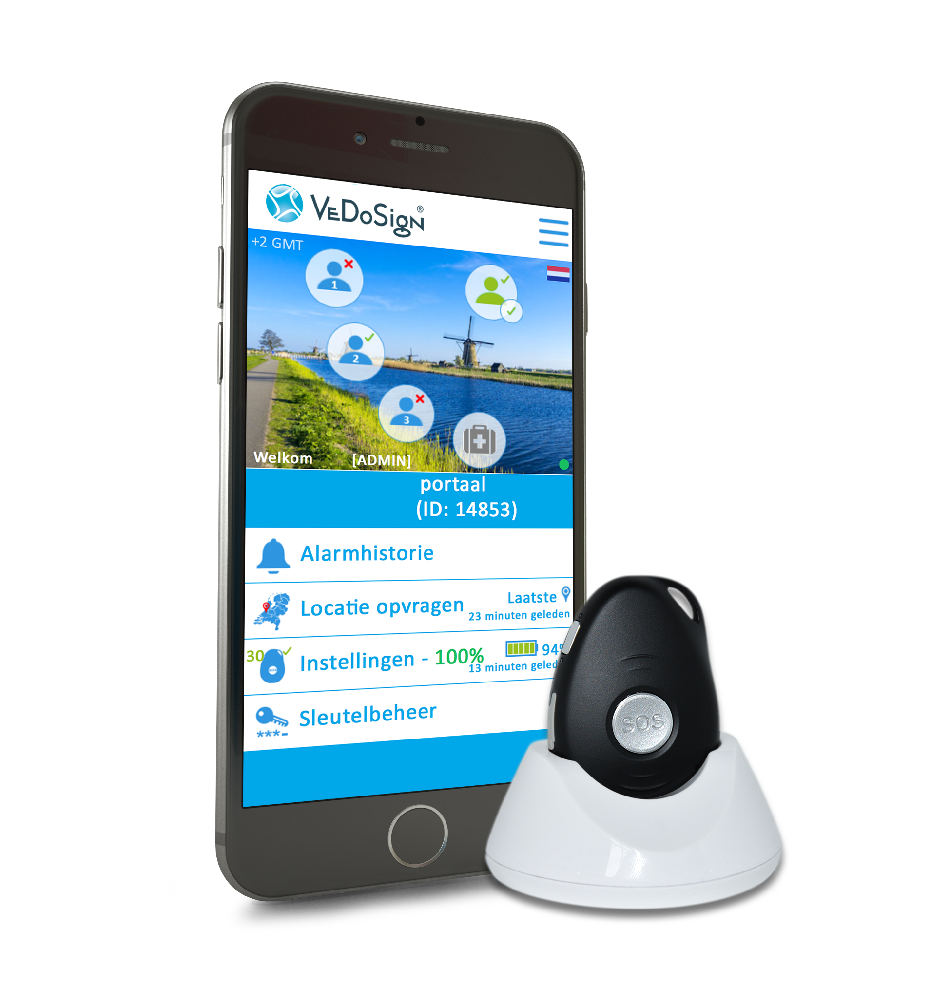SOS Locatie Portal Noodknop Oproepsysteem