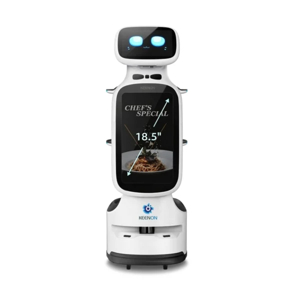 T11 Delivery Promo Robot Voorzijde Promotiescherm