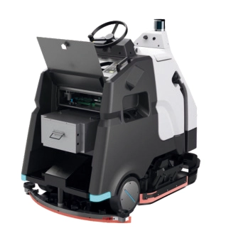 Titan T810 Industriële Schoonmaakrobot Achterzijde