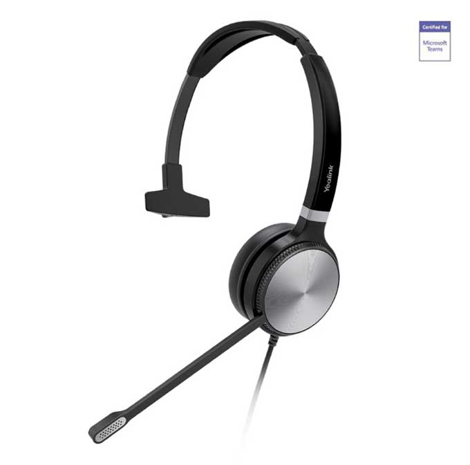 Yealink UH36 USB Mono Teams Headset Noise Cancelling