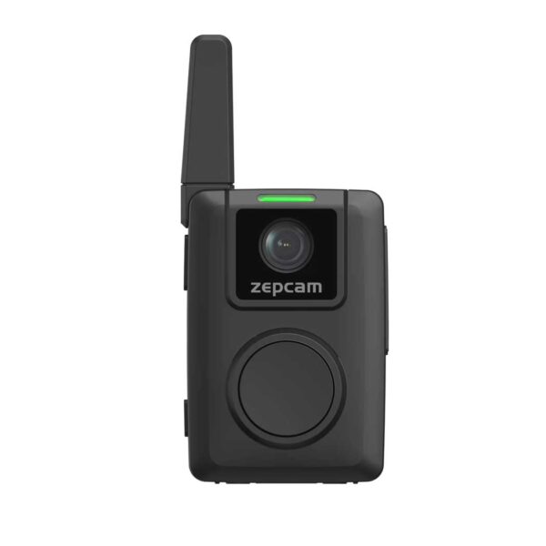 ZEPCAM T3 Live Bodycam Vooraanzicht