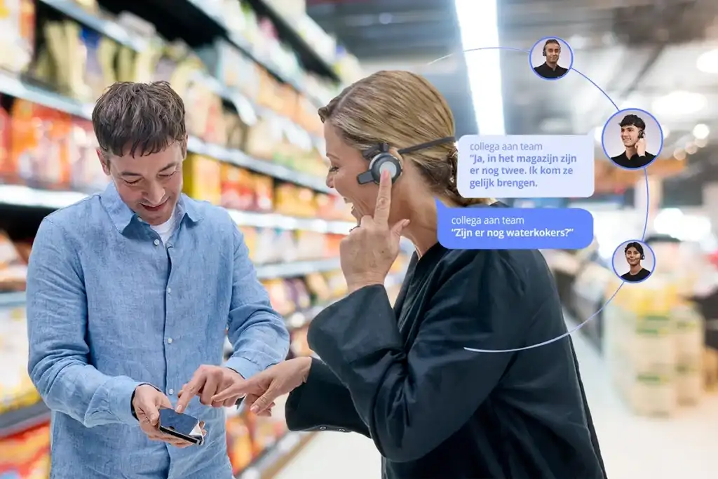 Instore Communicatie VoCoVo Systeem
